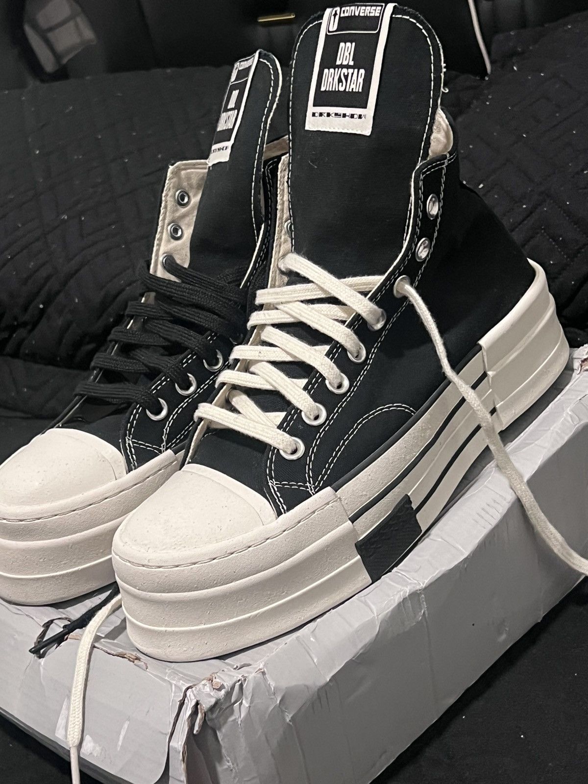 Converse × Rick Owens Drkshdw Converse rick owen allstar hi size 9 Size US 9 / EU 42 - 1 Thumbnail