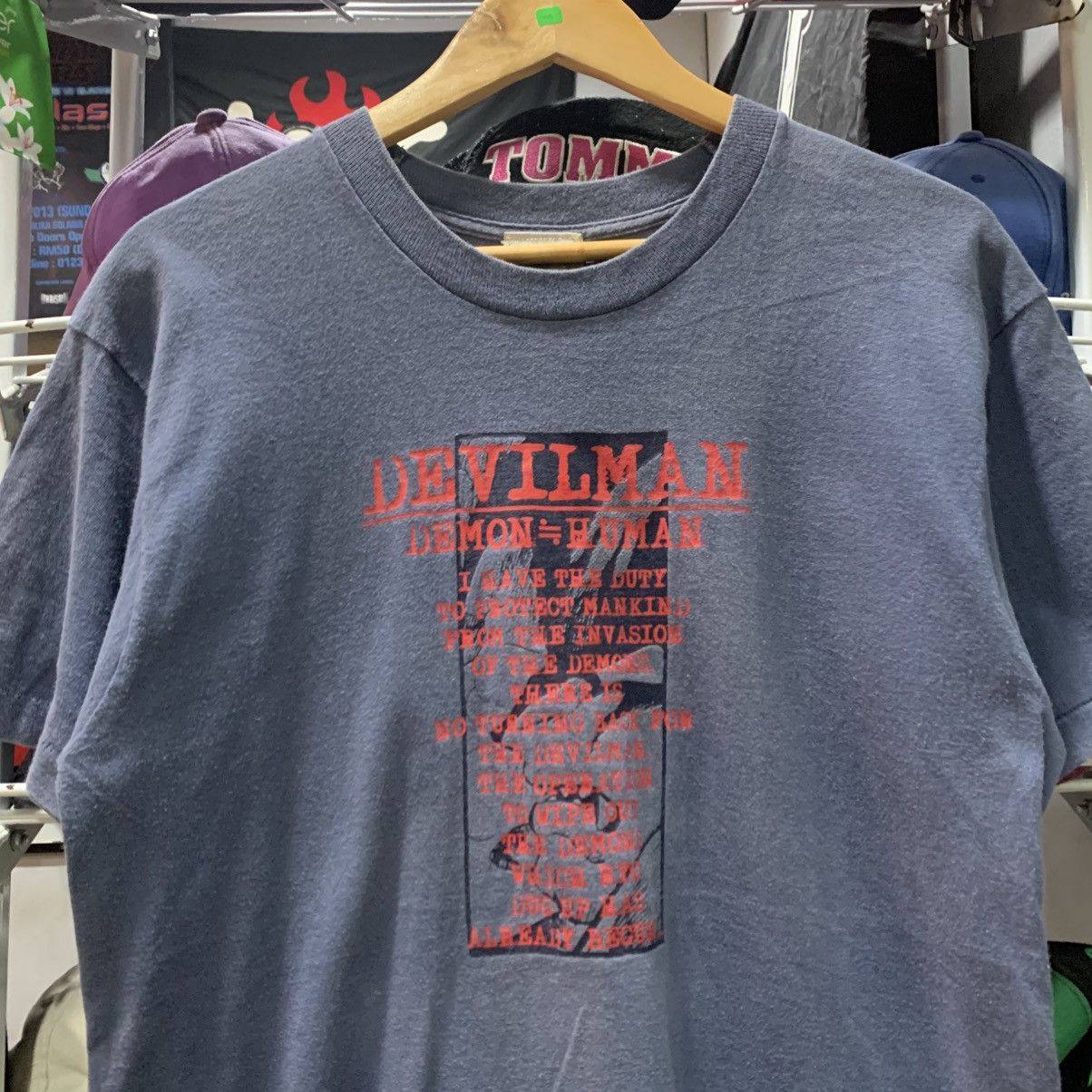 Anime Rare 90s COSPA Devilman Anime Tee Japanese OG Manga Shirt Size US M / EU 48-50 / 2 - 2 Thumbnail