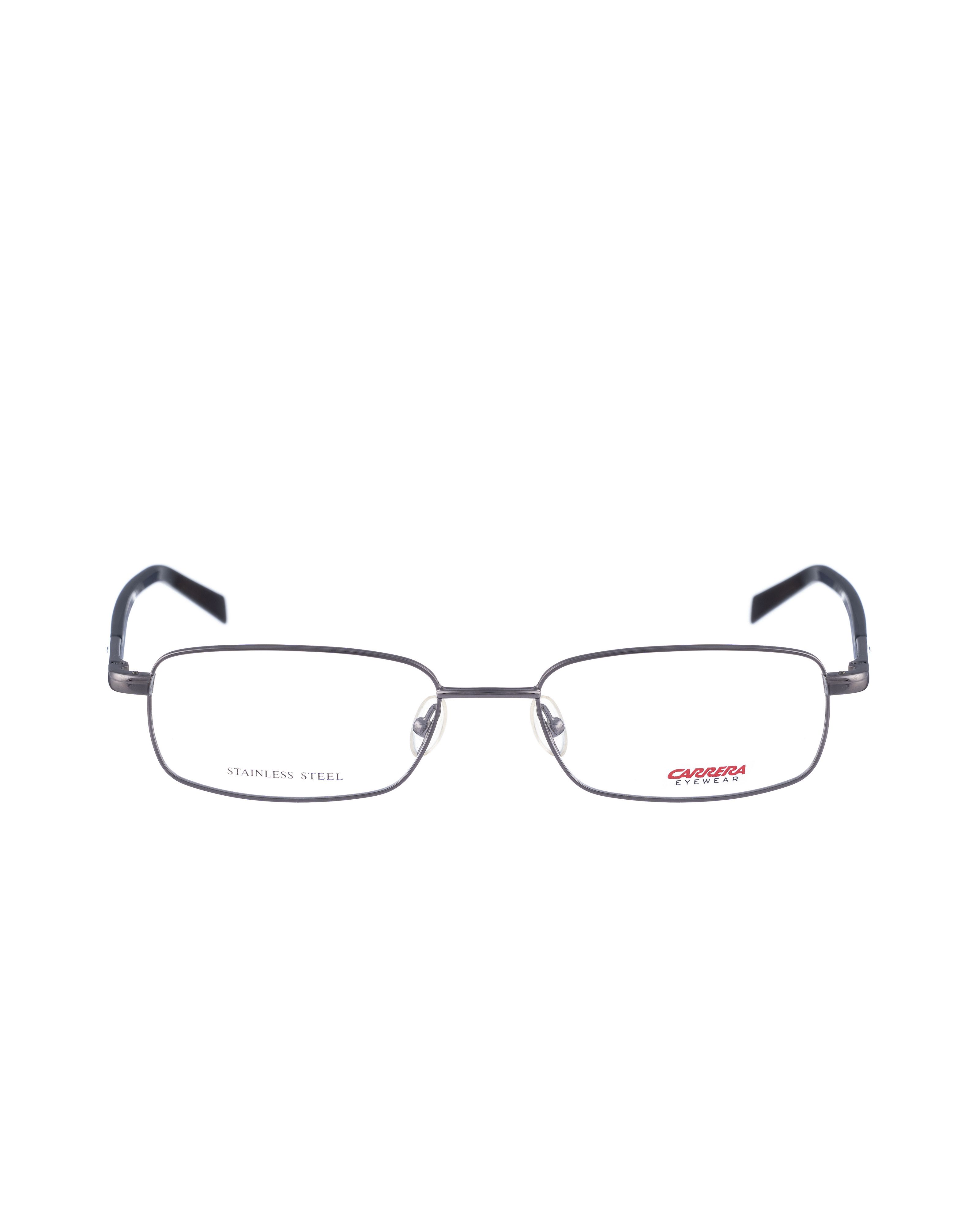 Carrera Carrera 00s Rectangular Chrome Dark Silver Glasses Size ONE SIZE - 2 Thumbnail