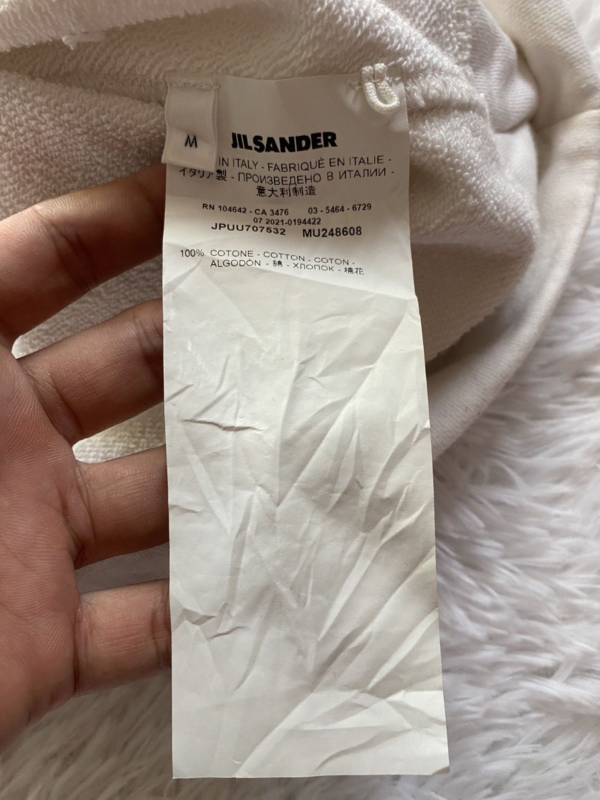 Jil Sander Jil Sander Logo Sweatshirt Size US M / EU 48-50 / 2 - 4 Thumbnail