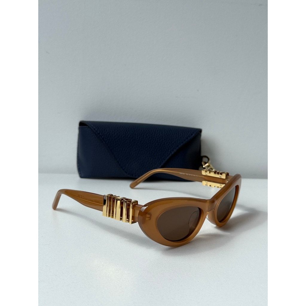 Loewe NEW Loewe LW40156U Cat Eye Sunglasses in Brown Size ONE SIZE - 5 Thumbnail