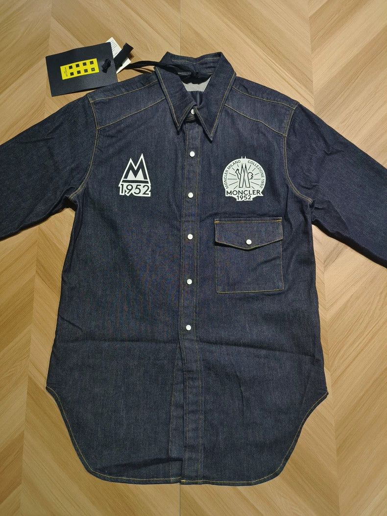 Moncler Men's Moncler Denim Jacket-yf Size US M / EU 48-50 / 2 - 1 Thumbnail
