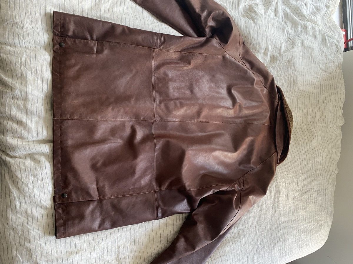 Bruno Magli Bruno Magli - leather jacket Size US XL / EU 56 / 4 - 9 Thumbnail