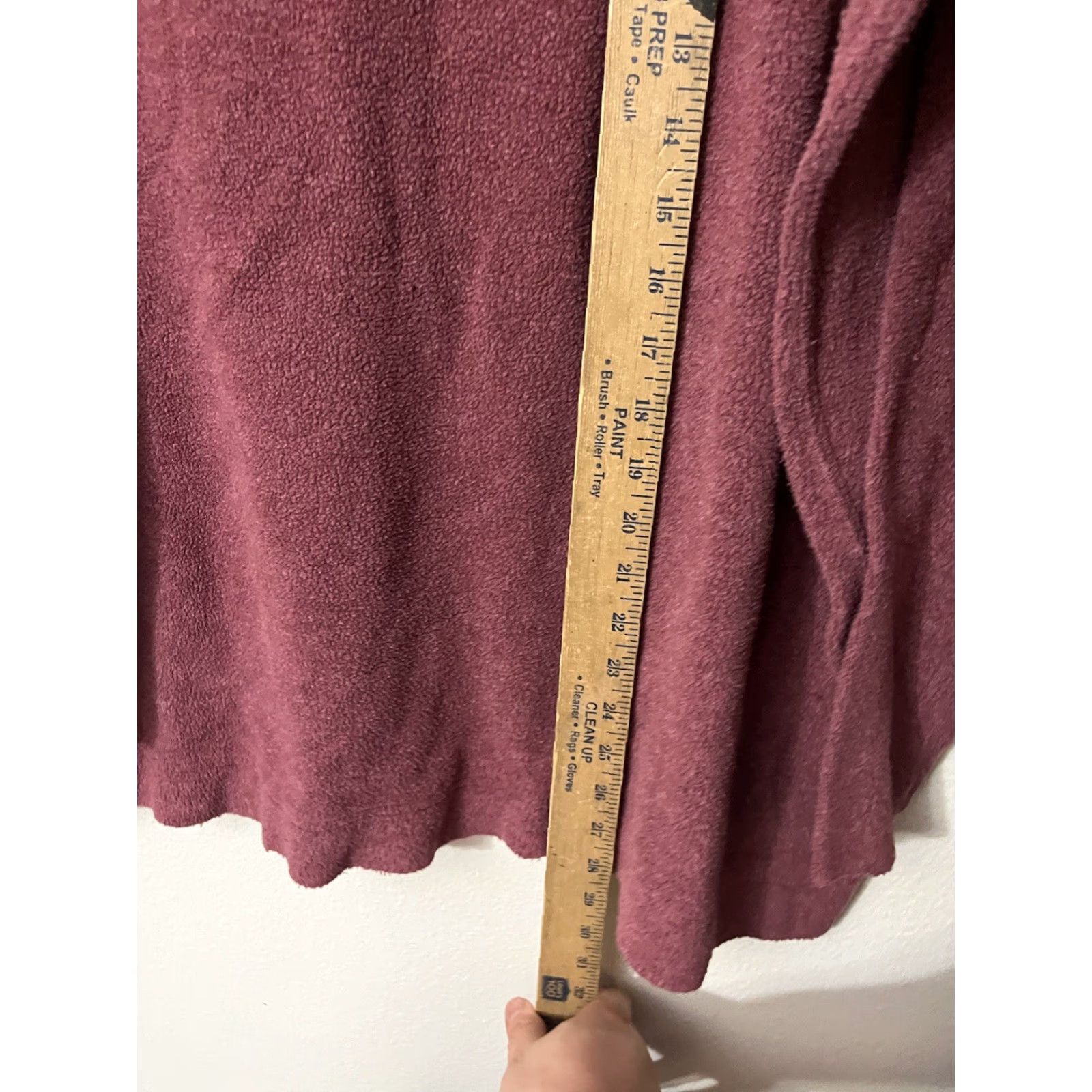 Free People FREE PEOPLE Oversized Turtleneck Sweater Tunic XS Red Women Size XS / US 0-2 / IT 36-38 - 4 Thumbnail