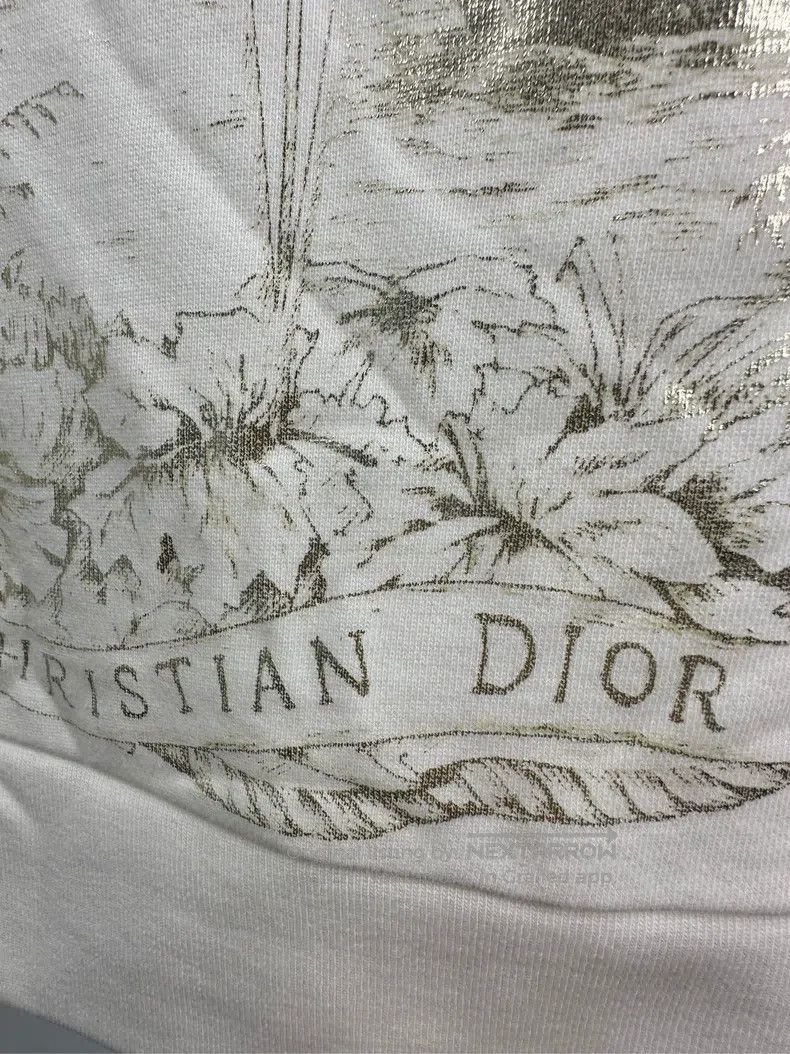 Dior Dior White gold and pink printed star plate sailboat hoode Size S / US 4 / IT 40 - 3 Thumbnail