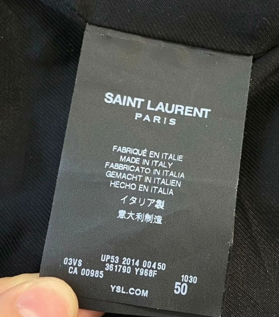Yves Saint Laurent Saint Laruent 14FW Zebra Teddy jacket 2502-Nextarrow Size US M / EU 48-50 / 2 - 7 Thumbnail