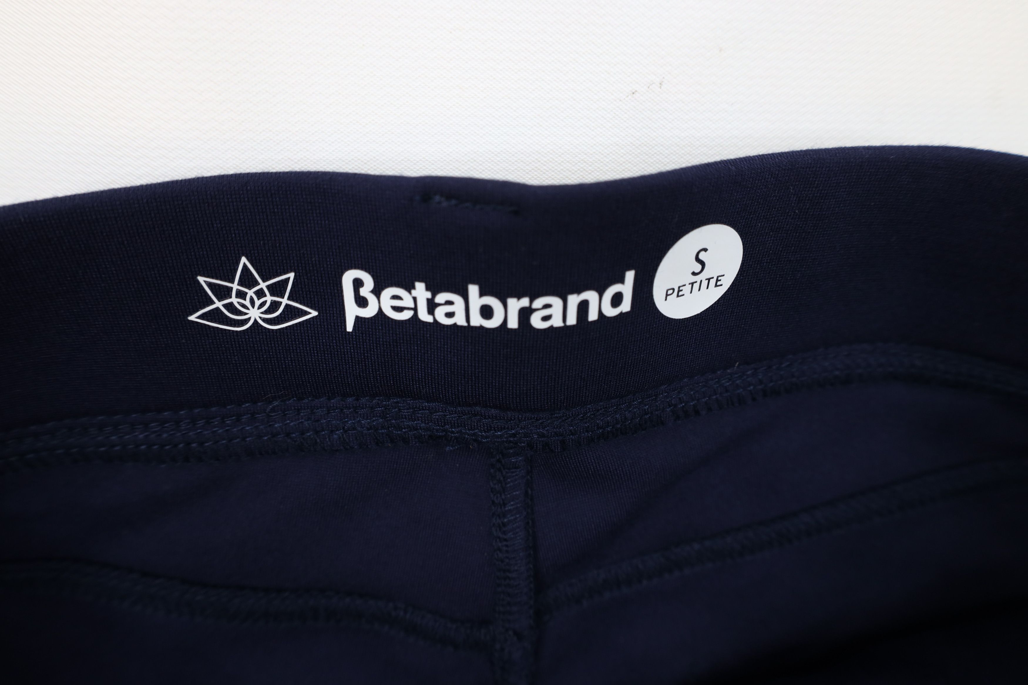 Betabrand Betabrand Stretch Dress Pant Yoga Pants Navy Blue Size 28" / US 6 / IT 42 - 5 Thumbnail