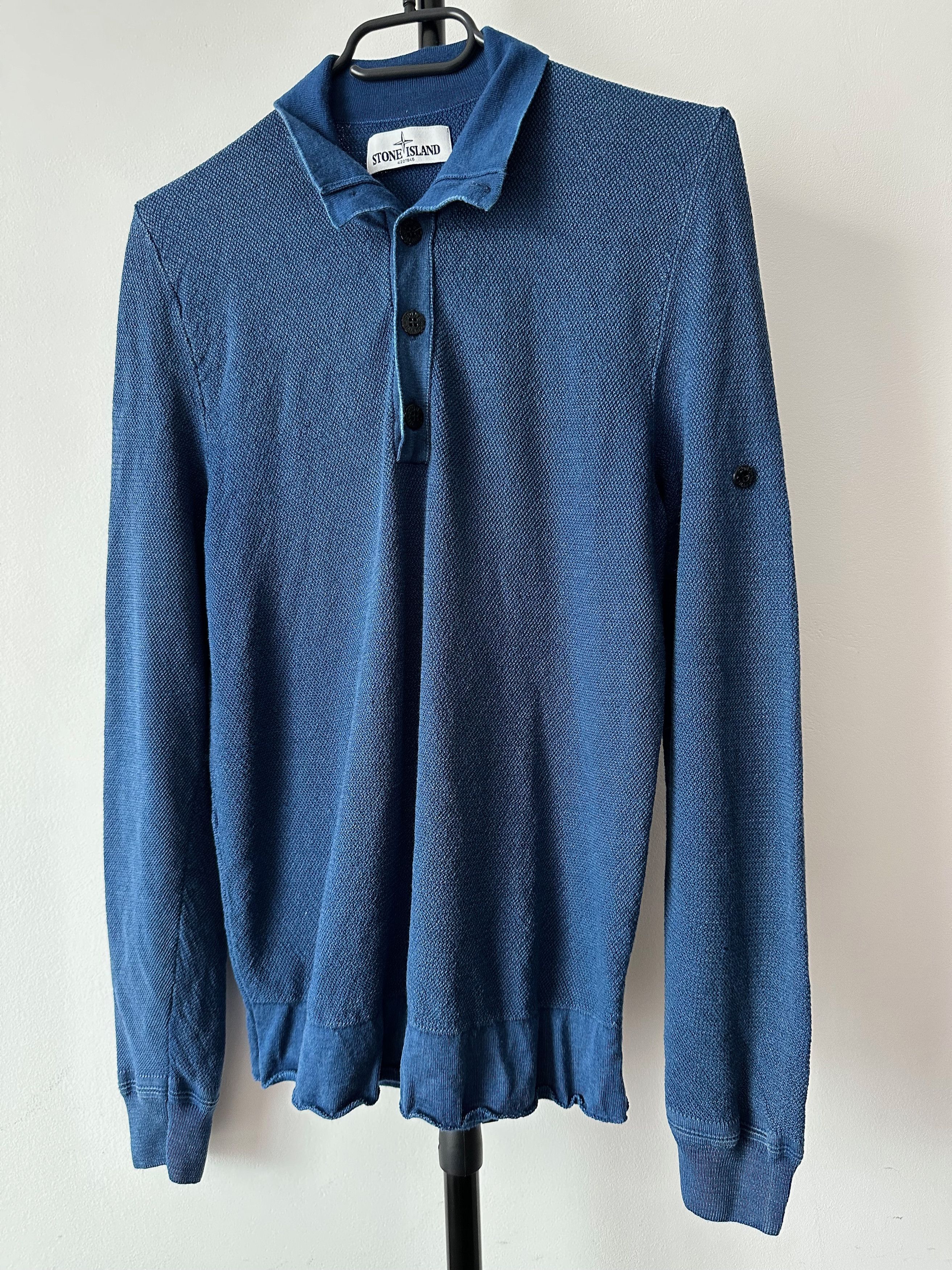 Stone Island Stone Island jumper blue sweater S - M Size US S / EU 44-46 / 1 - 1 Thumbnail