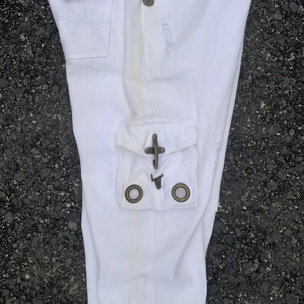 In The Attic IN THE ATTIC Homme Utility Seditionaries Bondage Cargo Pants Size US 30 / EU 46 - 23 Thumbnail