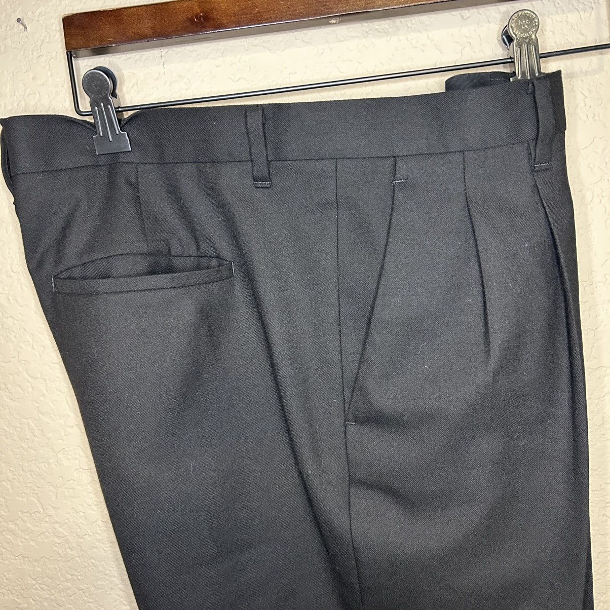 Allsaints ALLSAINTS Tapered Wool Trousers Slacks – Size 34 Size US 34 / EU 50 - 5 Thumbnail