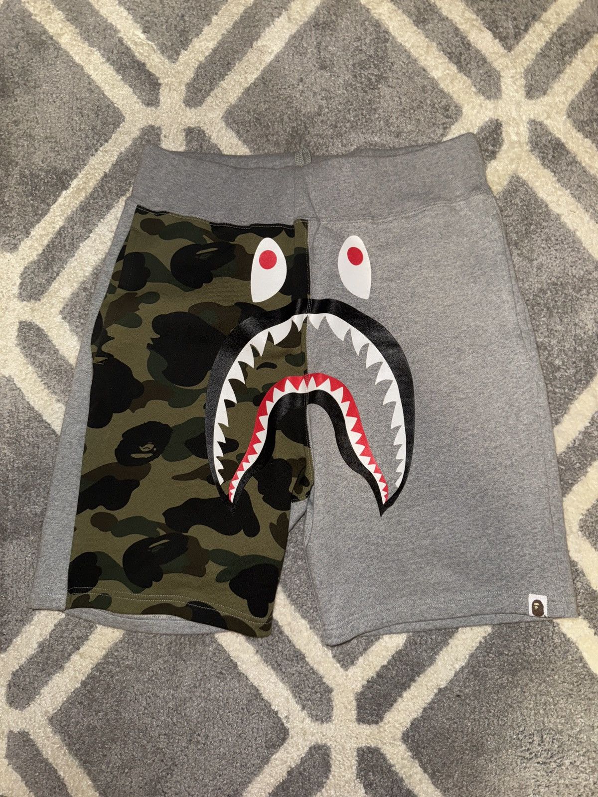 Bape Grey camo two tone Size US 30 / EU 46 - 1 Thumbnail