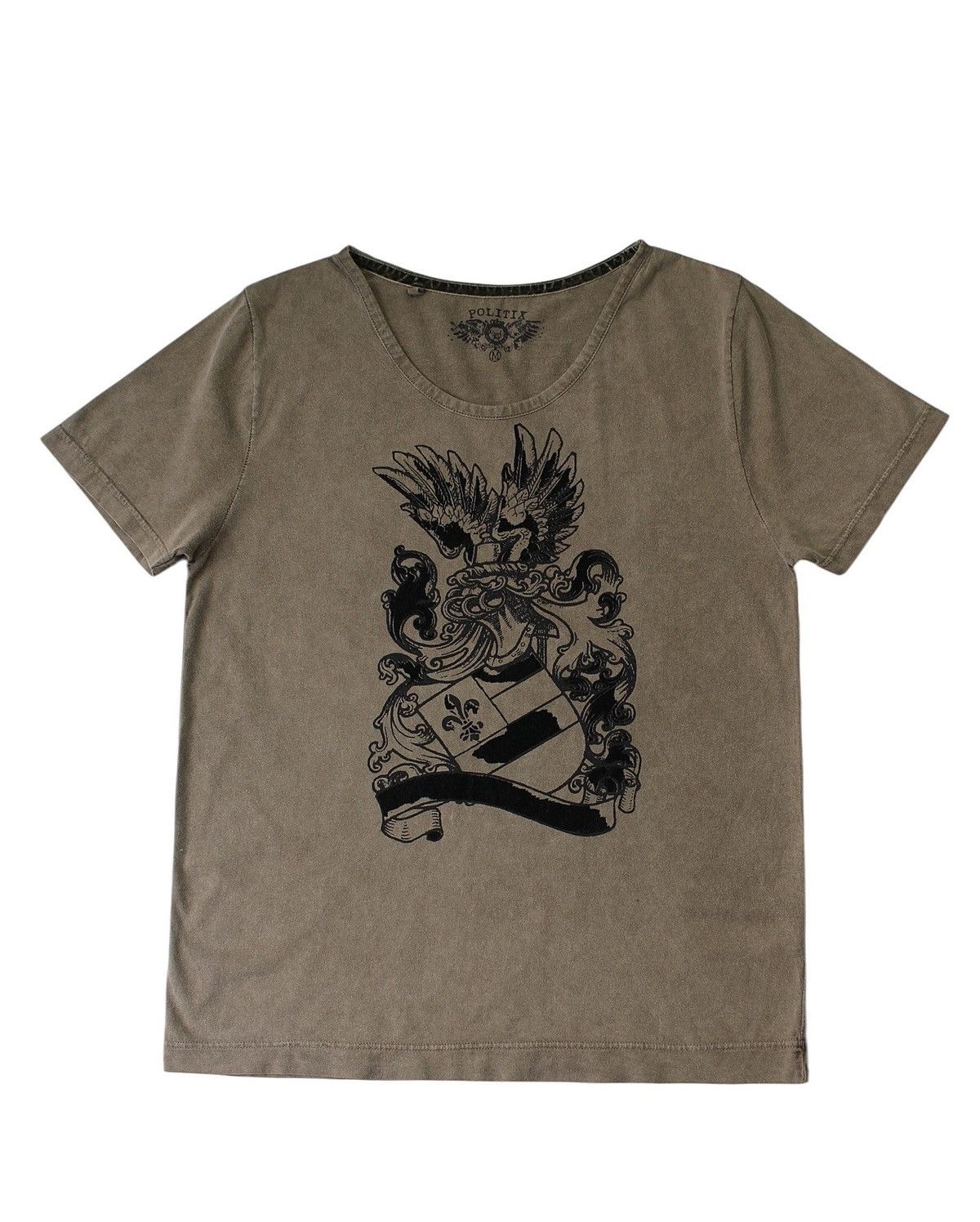 2000S POLITIX FADED CREST TEE