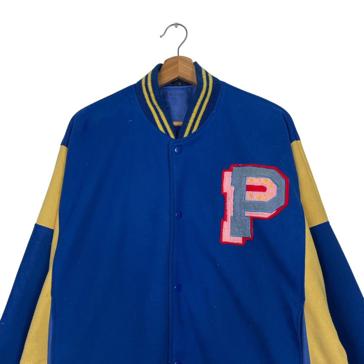 Other Japanese Brand Evergreen Varsity Jacket Size US L / EU 52-54 / 3 - 2 Thumbnail