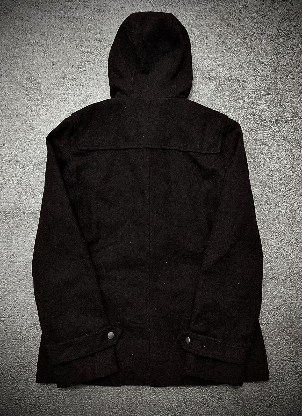 Japanese Brand Japanese Paper Bag Brown Wool Hood Jacket Size US M / EU 48-50 / 2 - 5 Thumbnail