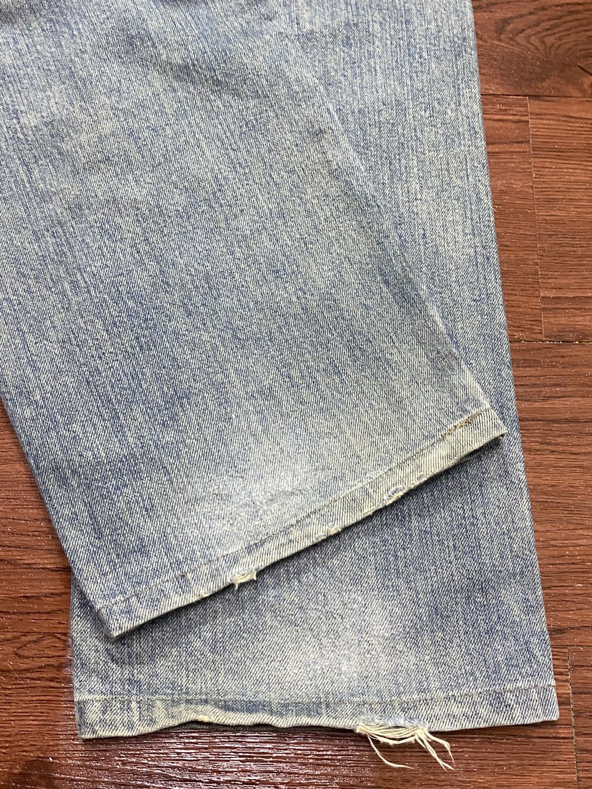 Edwin Vintage Edwin US Classic Faded Wash Distressed Loose Jeans Size US 32 / EU 48 - 14 Thumbnail