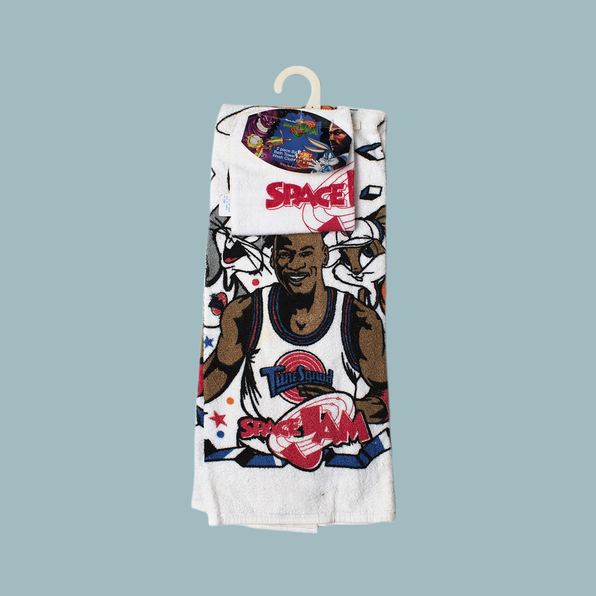 Warner Bros *RARE* *BNWT* SPACE JAM TOWEL SET VINTAGE 1996 WARNER BROS Size ONE SIZE - 1 Thumbnail