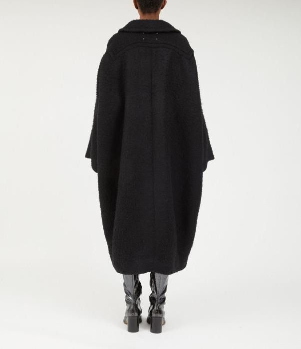 Maison Margiela o1bcso1str0526 Raw Cuffs Trench Coat in Black Size S / US 4 / IT 40 - 3 Thumbnail