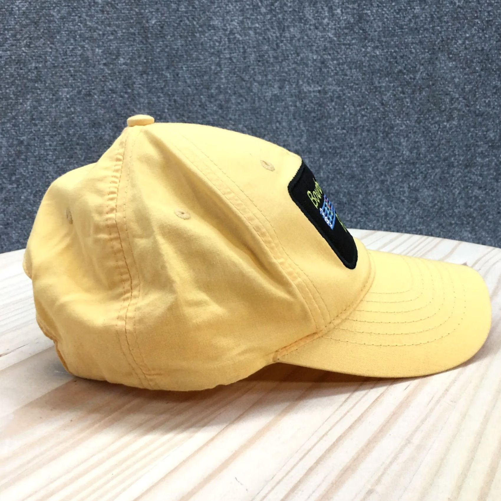 Vintage Bourbon Street Blues Baseball Cap Hat Mens One Size Yellow Adjustable Size ONE SIZE - 5 Thumbnail
