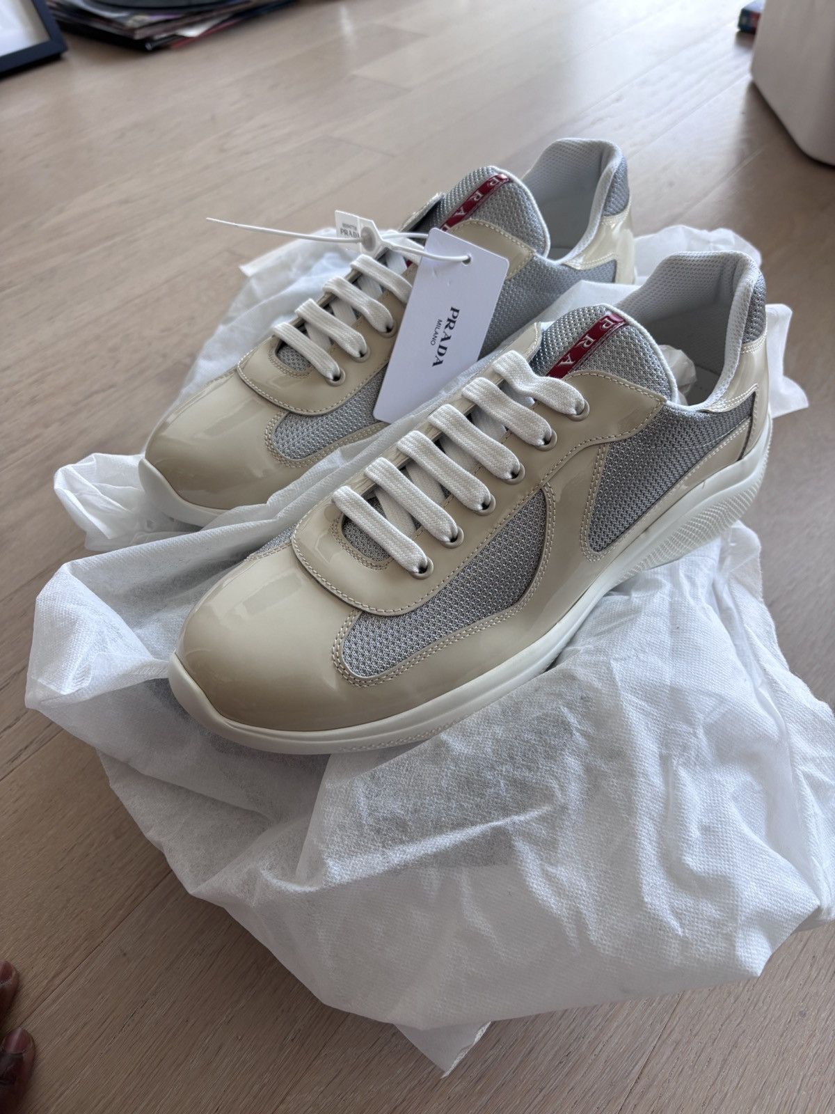 Prada PRADA AMERICAS CUP SNEAKER Size US 12 / EU 45 - 1 Thumbnail