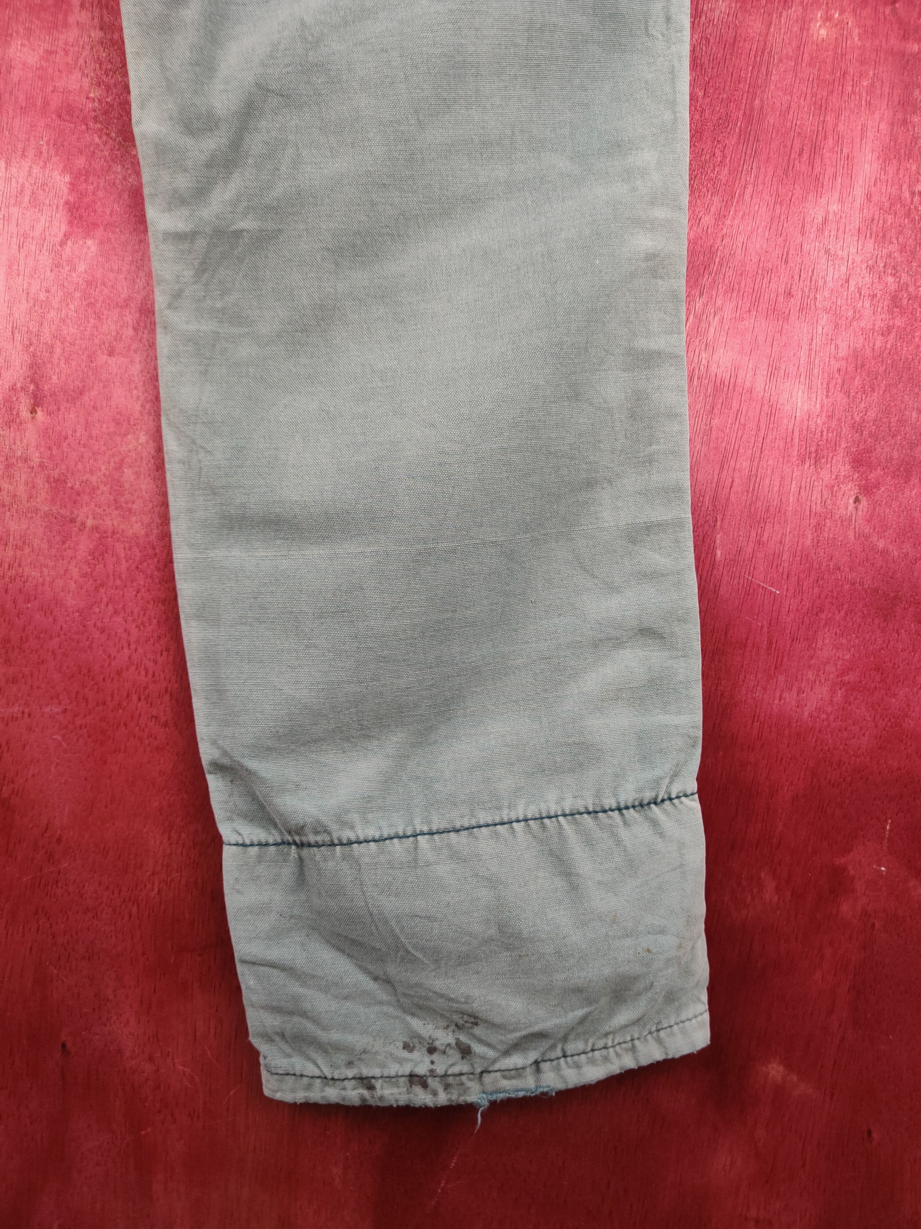Japanese Brand Vintage Ortega Green Faded Cargo Pants N#S2828 Size US 30 / EU 46 - 14 Thumbnail