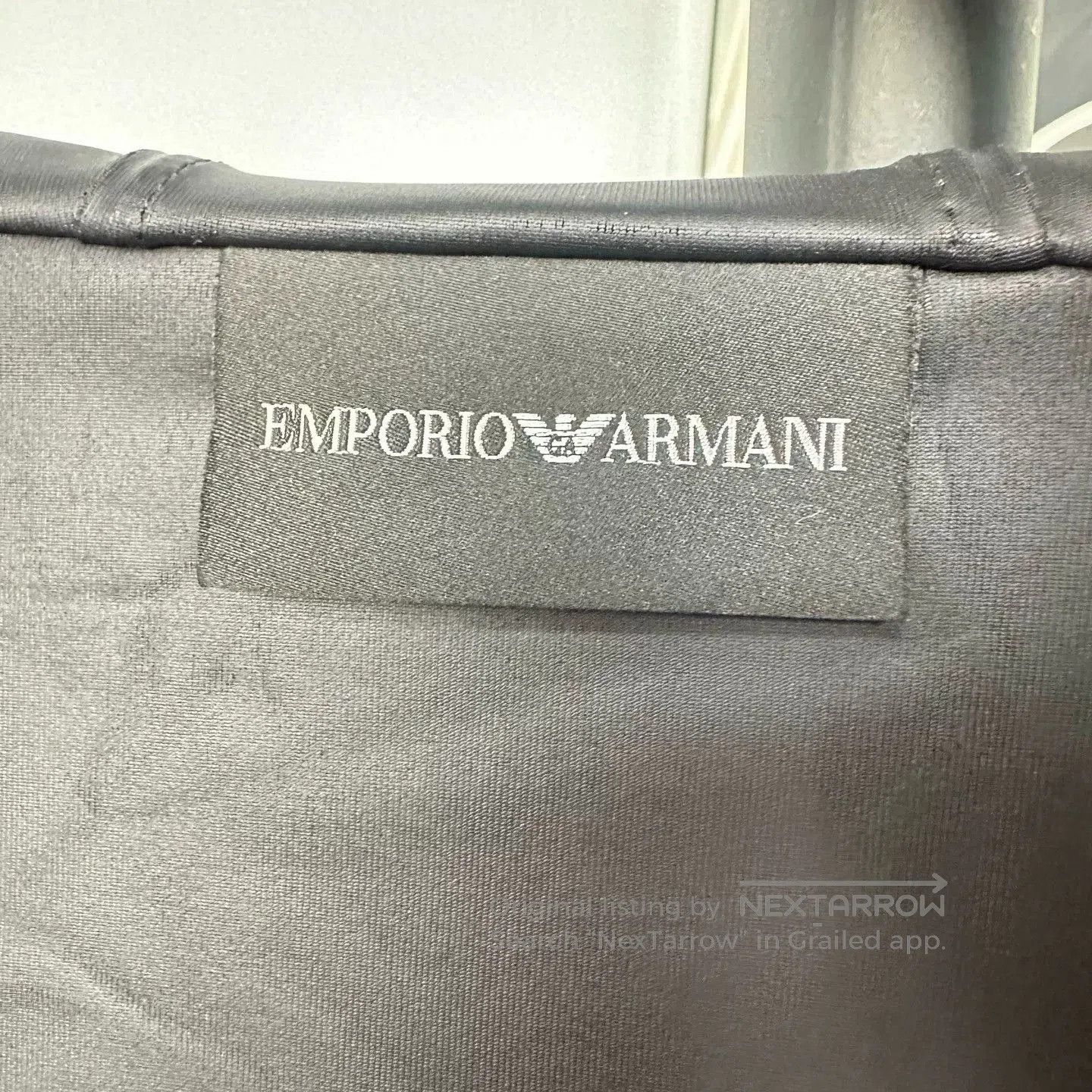 Emporio Armani Emporio Armani Men's Silk Zipper Jacket. Size US M / EU 48-50 / 2 - 4 Thumbnail