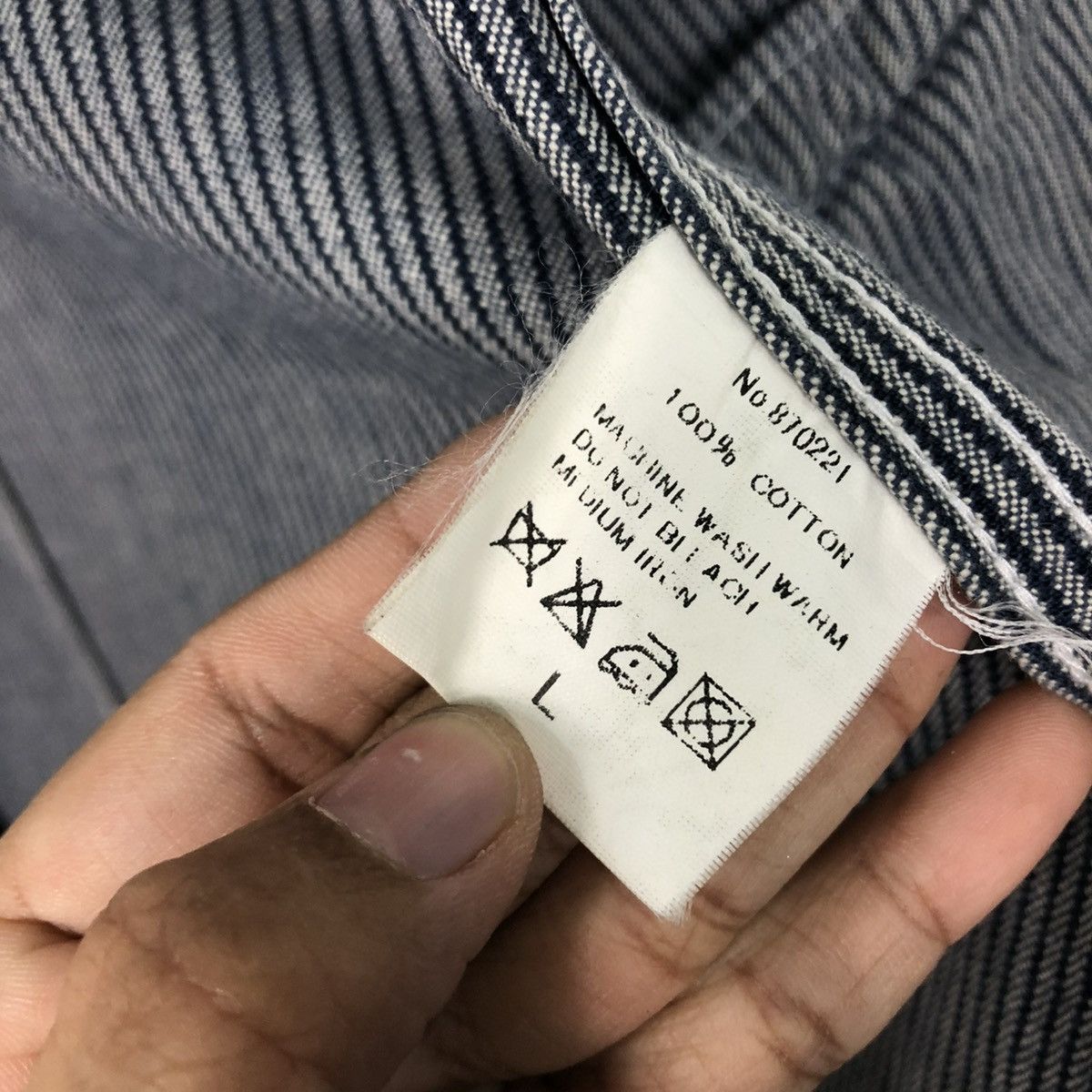 Vintage 🔥VINTAGE HICKORY CHORE WORKER JACKET JAPAN ISSEY MIYAKE Size US M / EU 48-50 / 2 - 20 Thumbnail