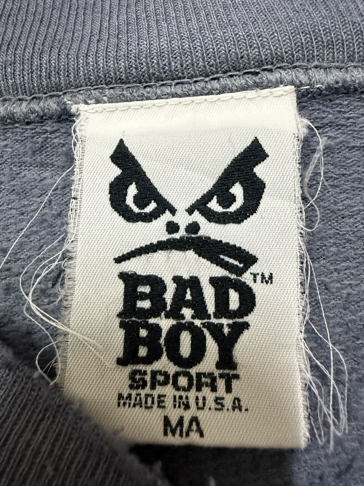 Vintage Vintage 80s Bad Boy Backhit Logo Sweatshirt Size US M / EU 48-50 / 2 - 8 Thumbnail