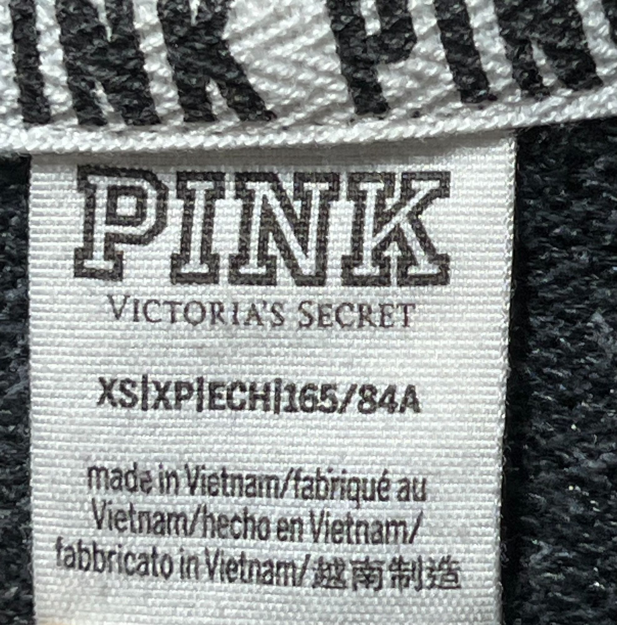 Victoria's Secret Pink - Victoria's Secret - Women's Charcoal Black Sherpa 1/4 Size XS / US 0-2 / IT 36-38 - 8 Thumbnail