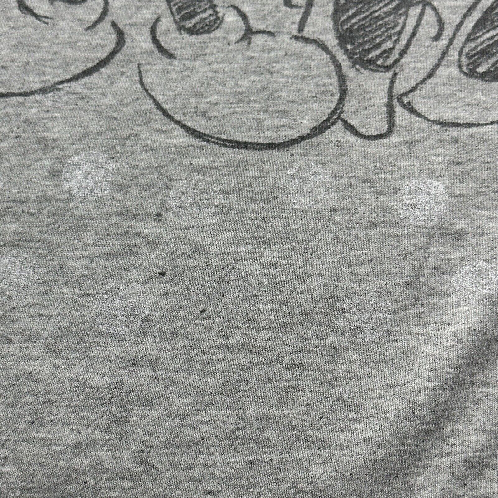 Disney Disney Small Mickey Minnie Mouse Gray Graphic T Shirt Size S / US 4 / IT 40 - 3 Thumbnail