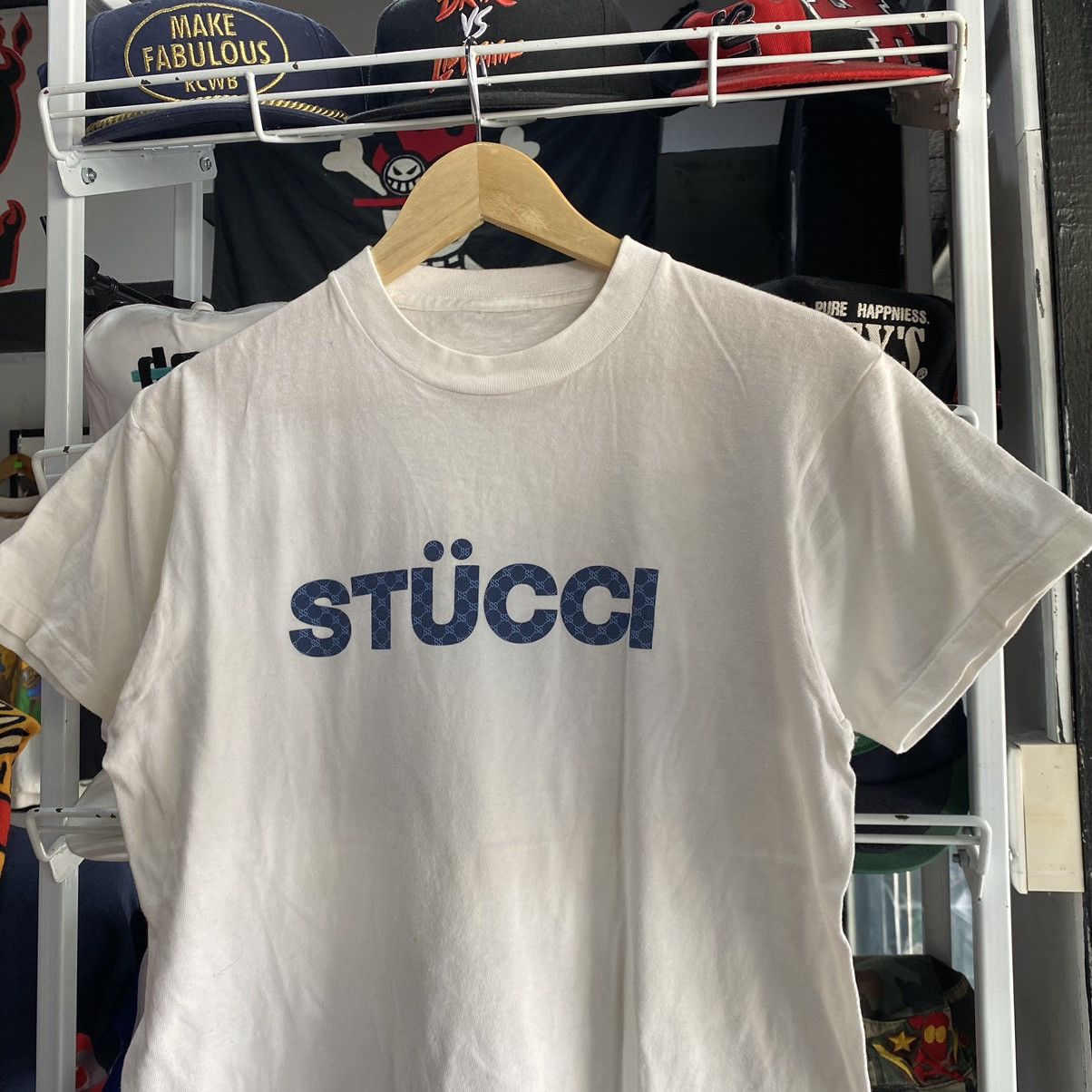 90s Stussy Single Stitched “STUCCI” Monogram Tee