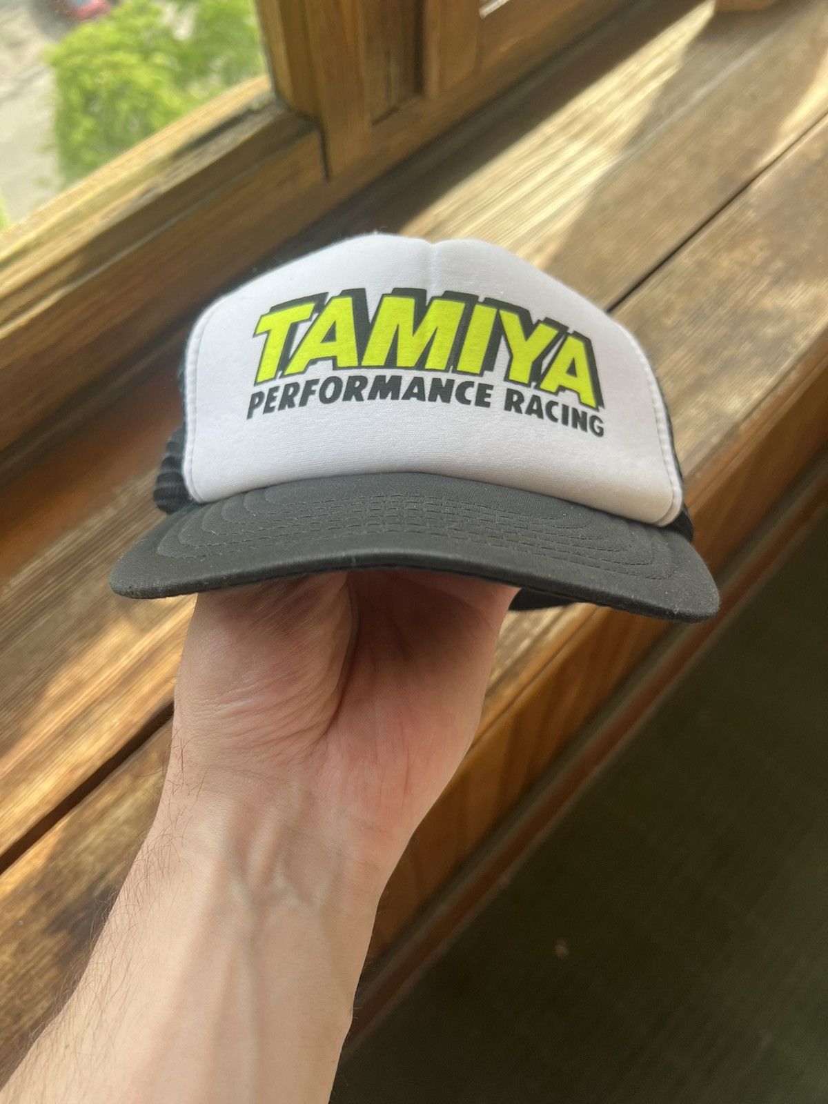 Japanese Brand Vintage Racing TAMIYA Trucker Hat Y2K Cap Size ONE SIZE - 4 Thumbnail