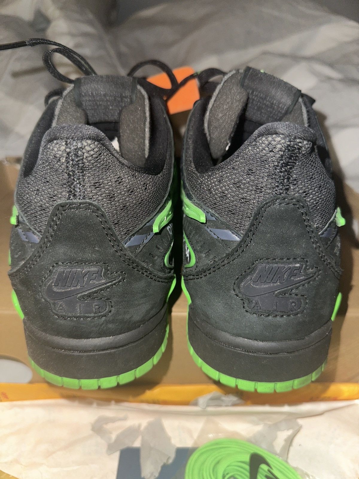 Nike × Off-White Nike Air Rubber Dunk / OW Size US 11.5 / EU 44-45 - 3 Thumbnail