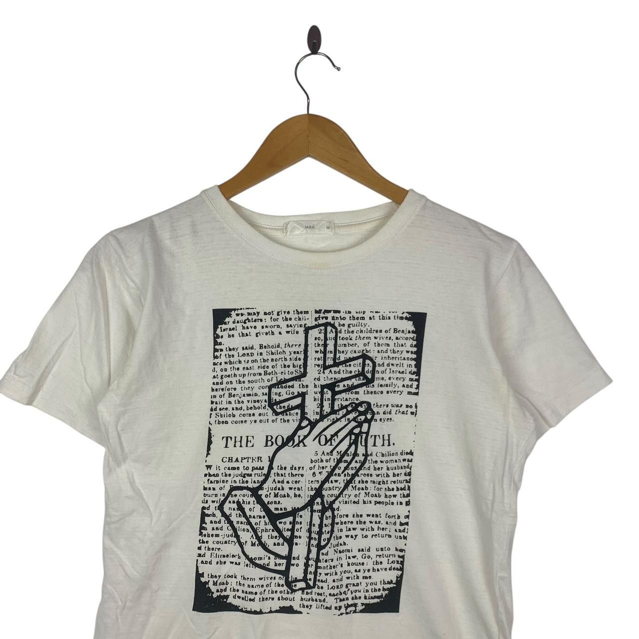 Vintage Vintage THE BOOK OF TRUTH Virgin Mary Wacko Maria Tee Shirt Size M / US 6-8 / IT 42-44 - 2 Thumbnail