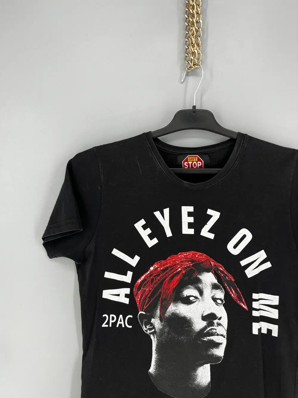 Band Tees Vintage Y2K 2PAC Tupac Shakur HipHop Rap Tee Size M Size US M / EU 48-50 / 2 - 4 Thumbnail