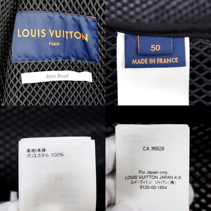 Louis Vuitton Louis Vuitton Gradient Monogram Mesh Blouson