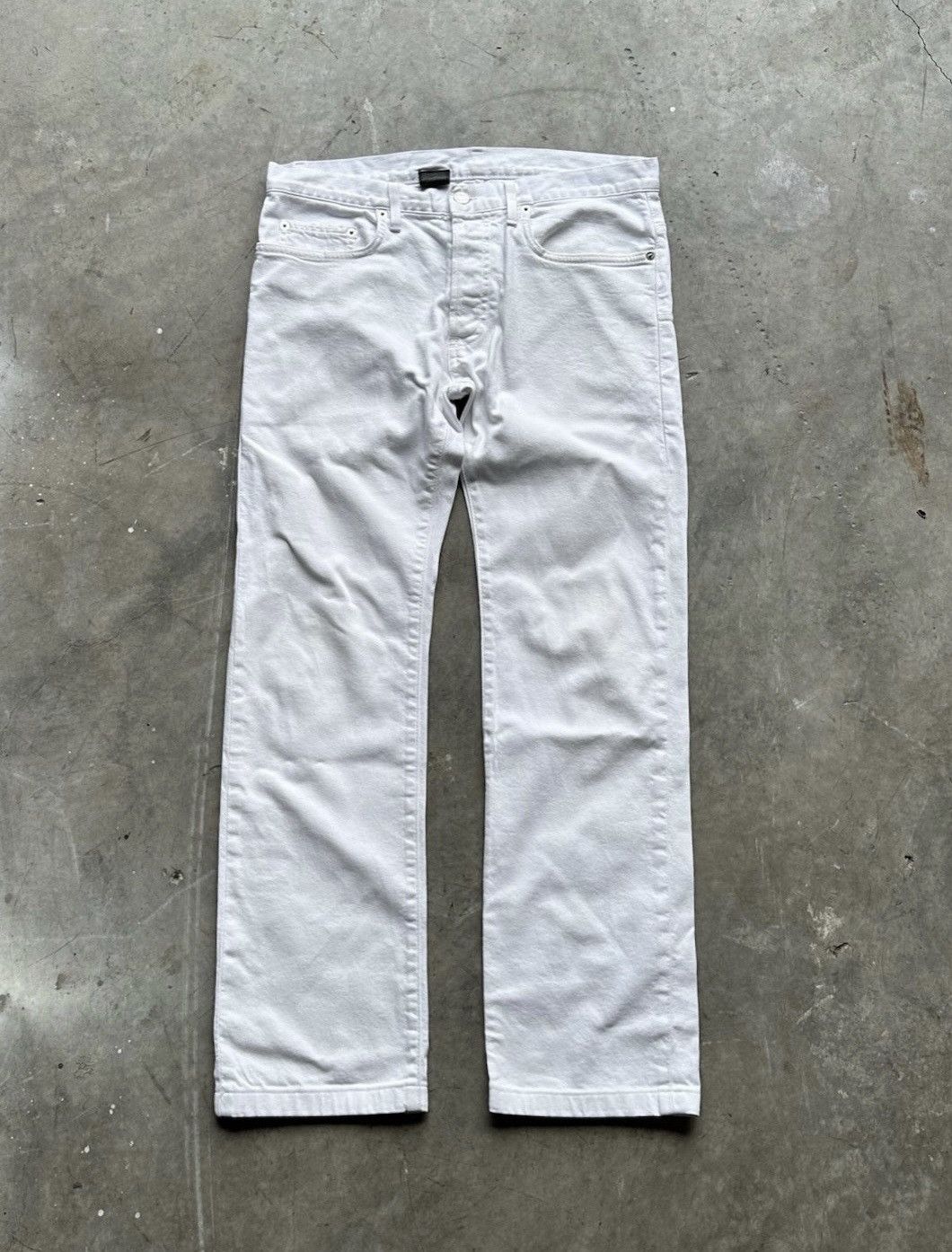 Dior Dior White Denim Size US 30 / EU 46 - 1 Thumbnail
