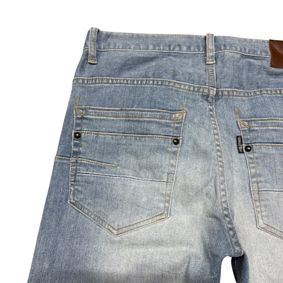 Tornado Mart Tornado Mart Blue Denim Slim Jeans Stretch Size US 30 / EU 46 - 10 Thumbnail