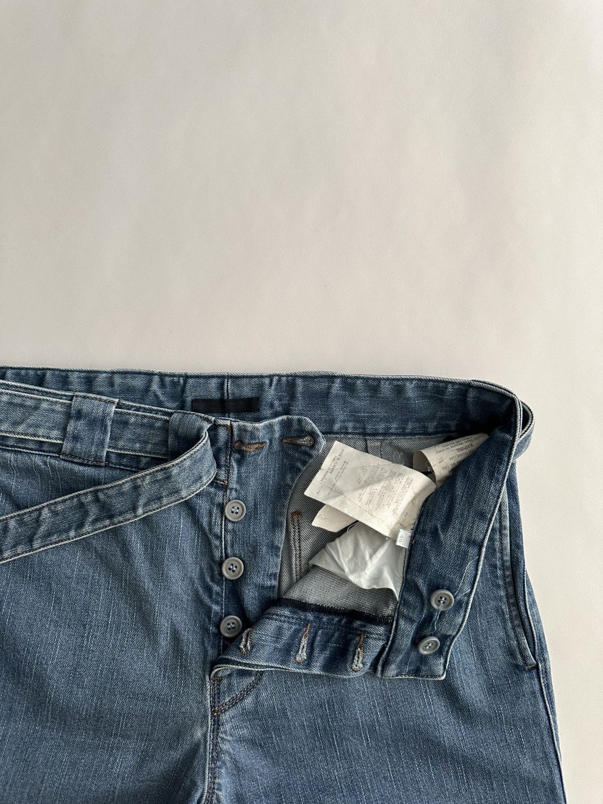 Prada Prada Belted Denim Work Pants Size US 30 / EU 46 - 8 Thumbnail