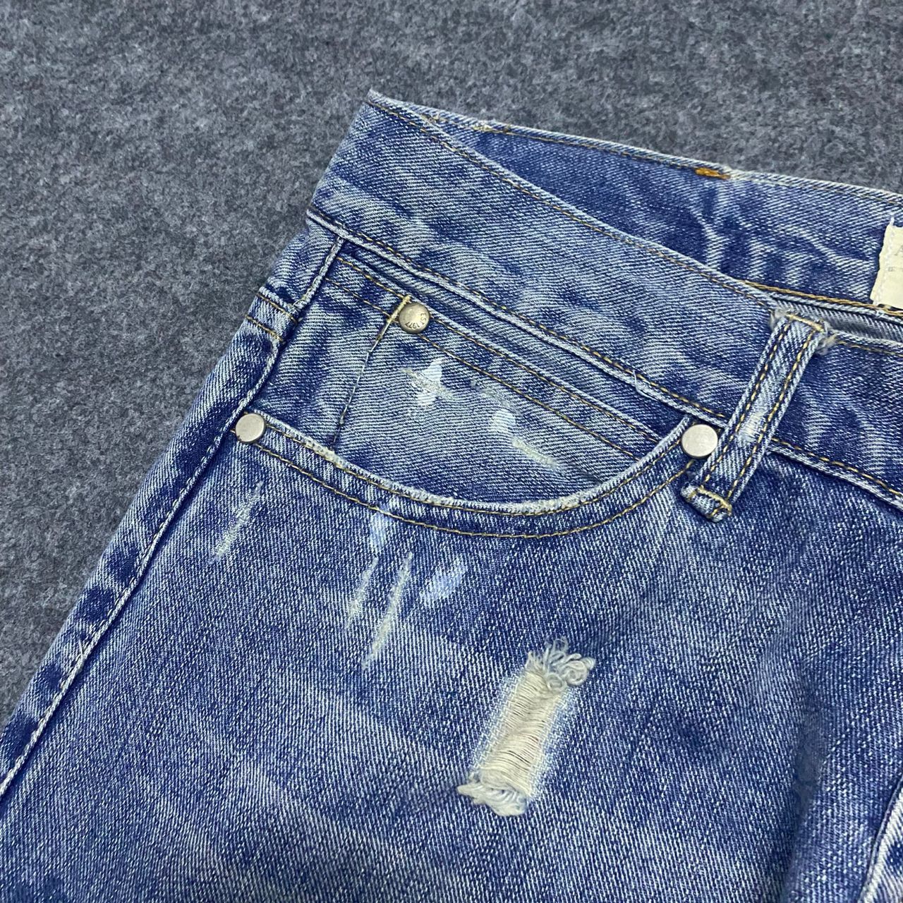 American Eagle Outfitters 💥Flare💥 American Eagle Qutfitters Distressed Denim Size US 31 - 9 Thumbnail