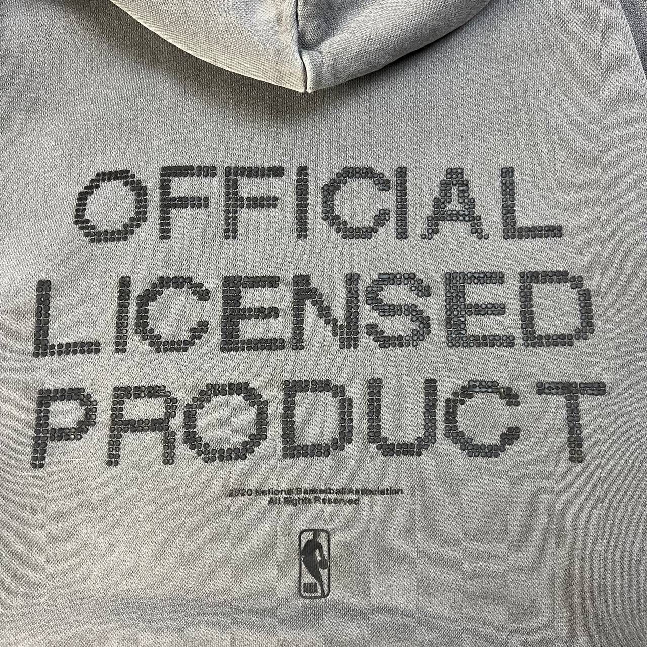 Nike Vintage Nike x NBA Big Logo Garment Dyed Distressed Hoodie Size US L / EU 52-54 / 3 - 15 Thumbnail