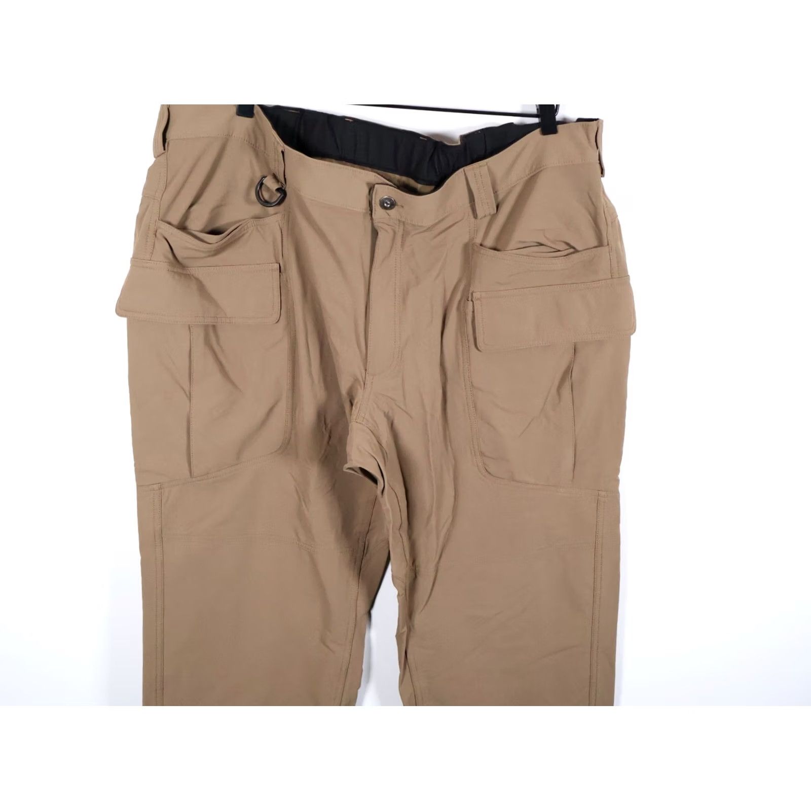 Vintage Duluth Cargo Pants Men's 2XL x 30 Brown Nylon Stretch Lined Pockets Workwear Denim? Size US 42 / EU 58 - 4 Thumbnail