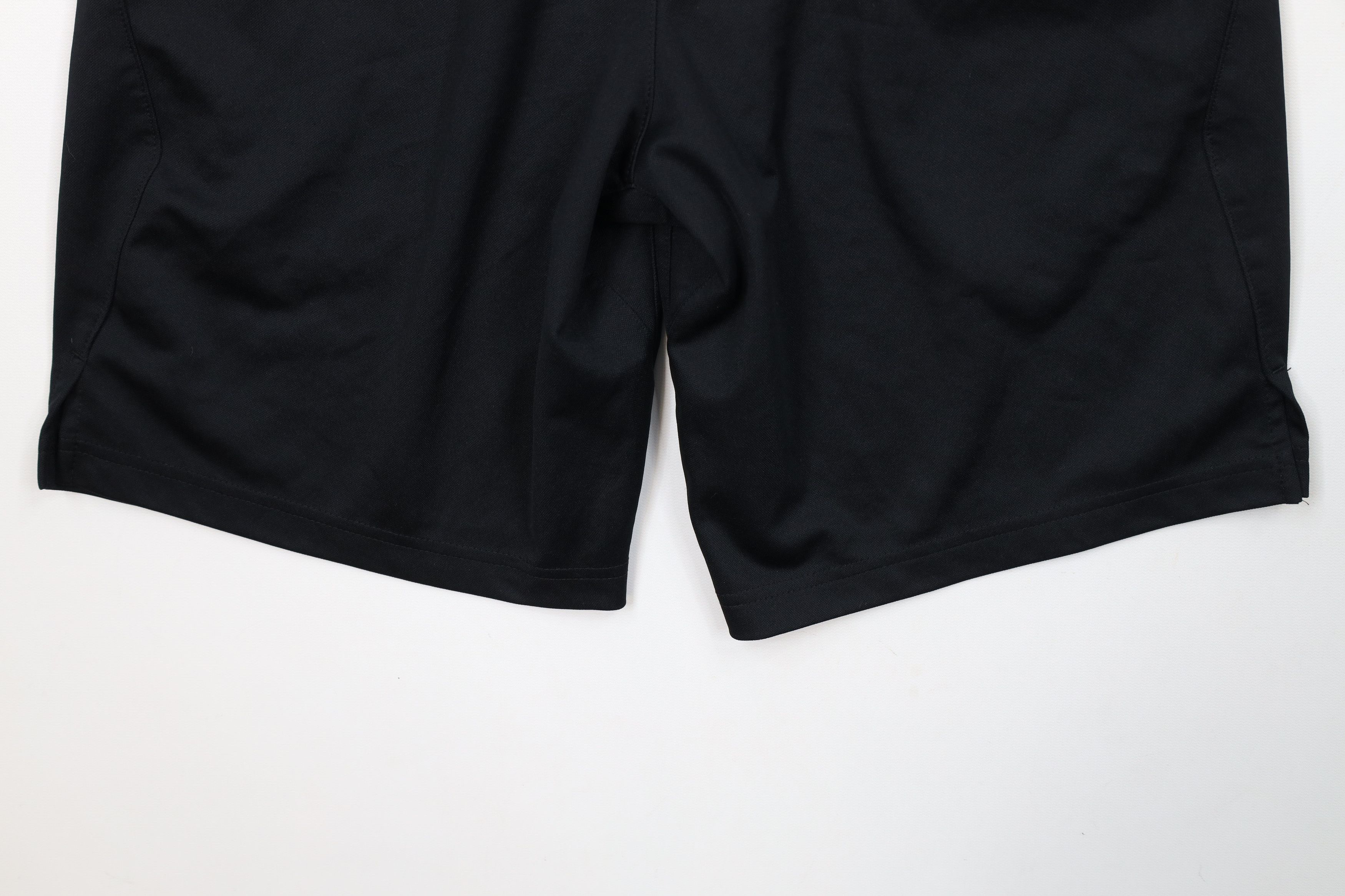 Nike × Vintage Vintage Y2K Nike Above Knee Big Swoosh Gym Shorts Black Size US 30 / EU 46 - 11 Thumbnail