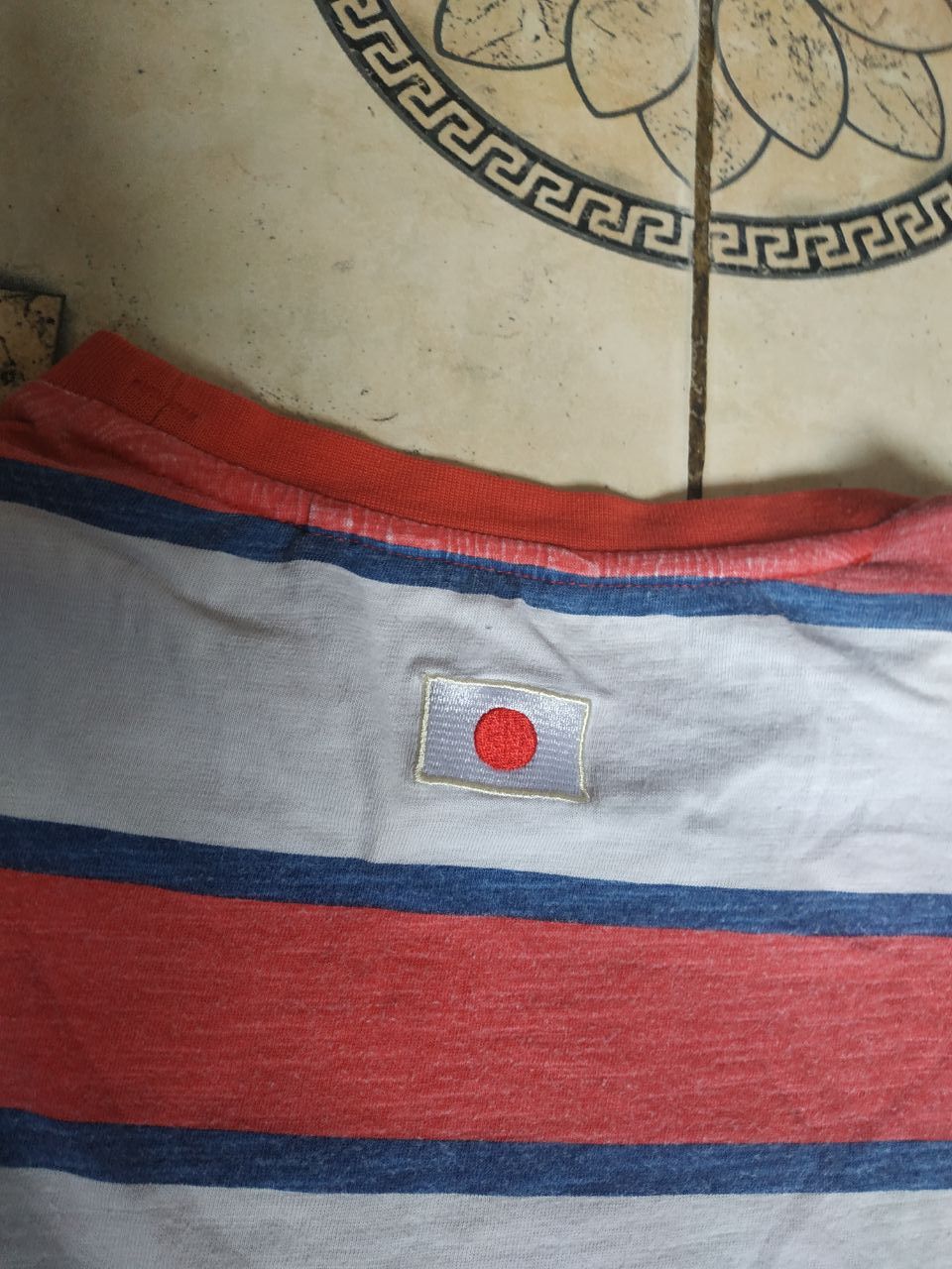 A$AP Rocky × Guess Guess Originals x ASAP Rocky GUE$$ Japan Striped T-Shirt Size US M / EU 48-50 / 2 - 6 Thumbnail