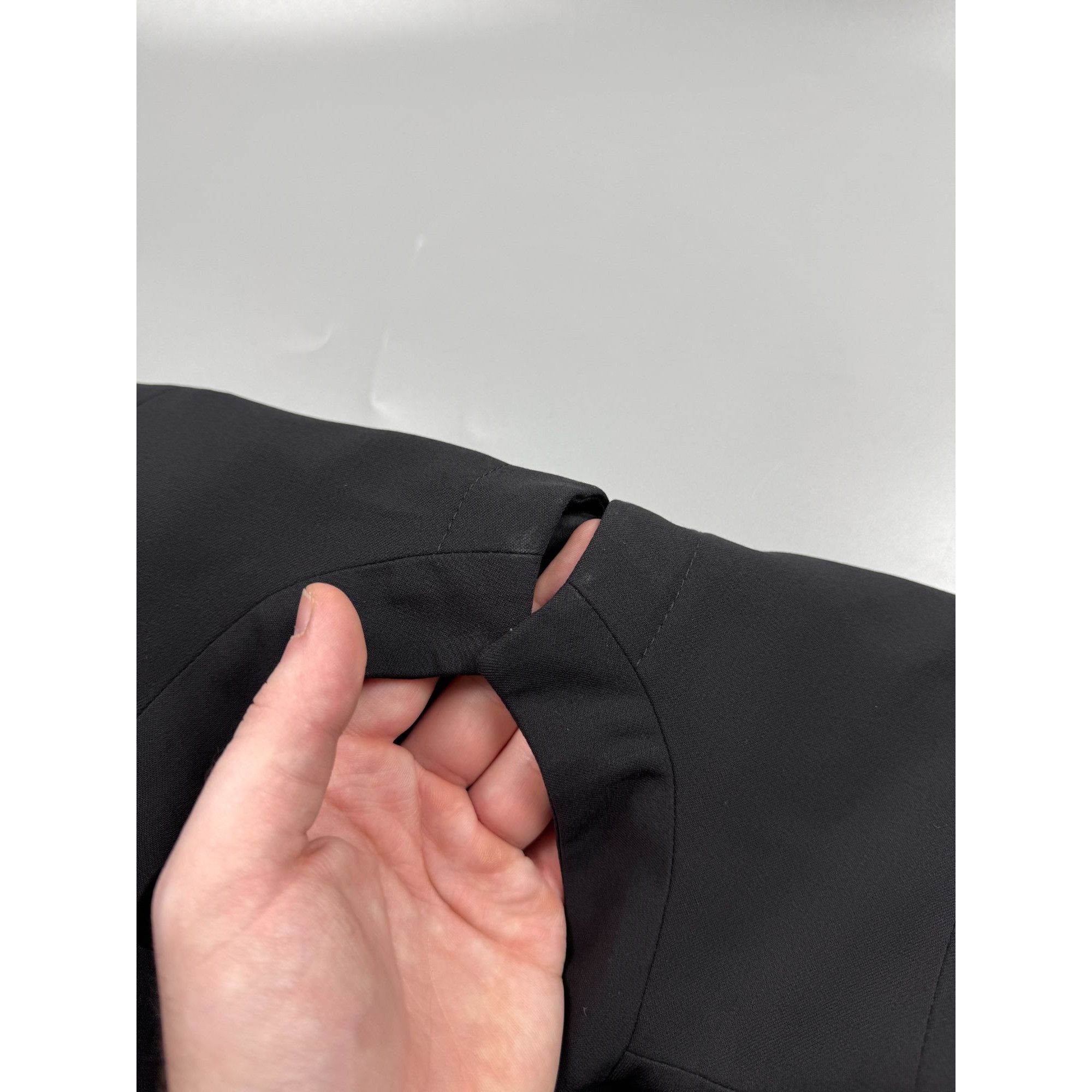 Akris Akris Punto Colarless Wool Blazer (Y1180) Size S / US 4 / IT 40 - 13 Thumbnail