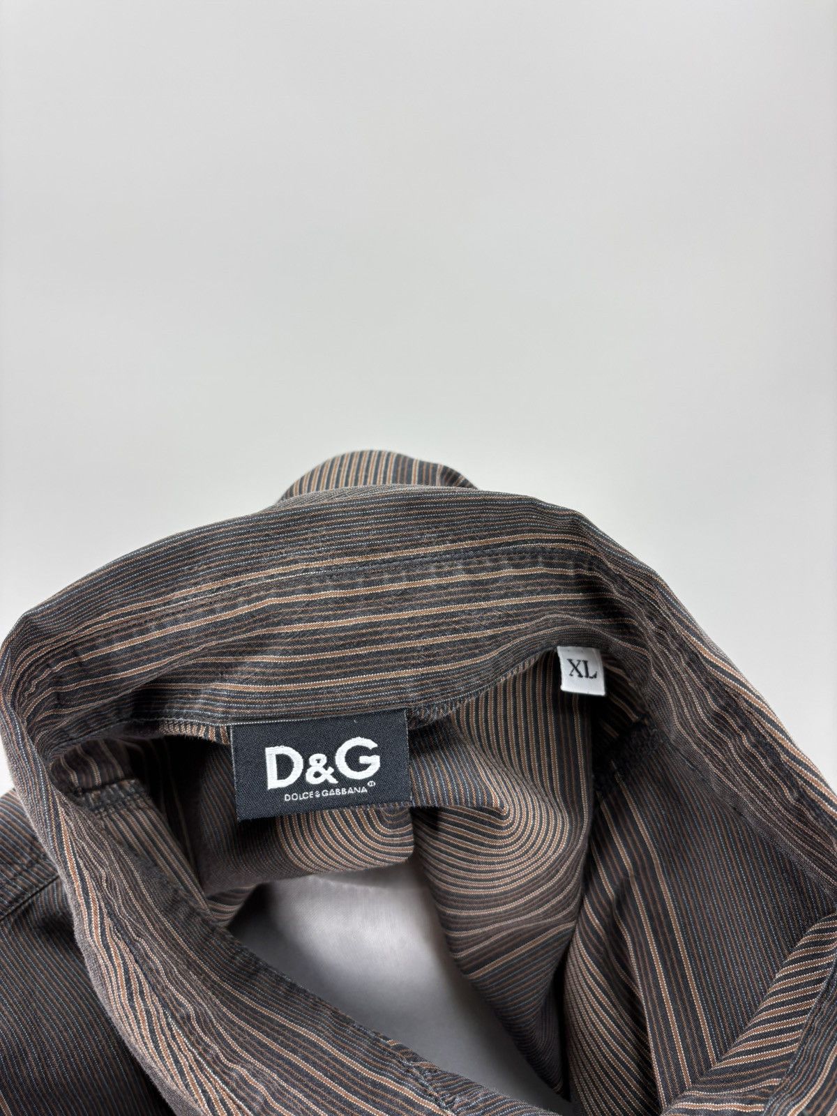 Dolce & Gabbana Mens shirt Dolce Gabbana Size XL Color Brown Size US XL / EU 56 / 4 - 10 Thumbnail