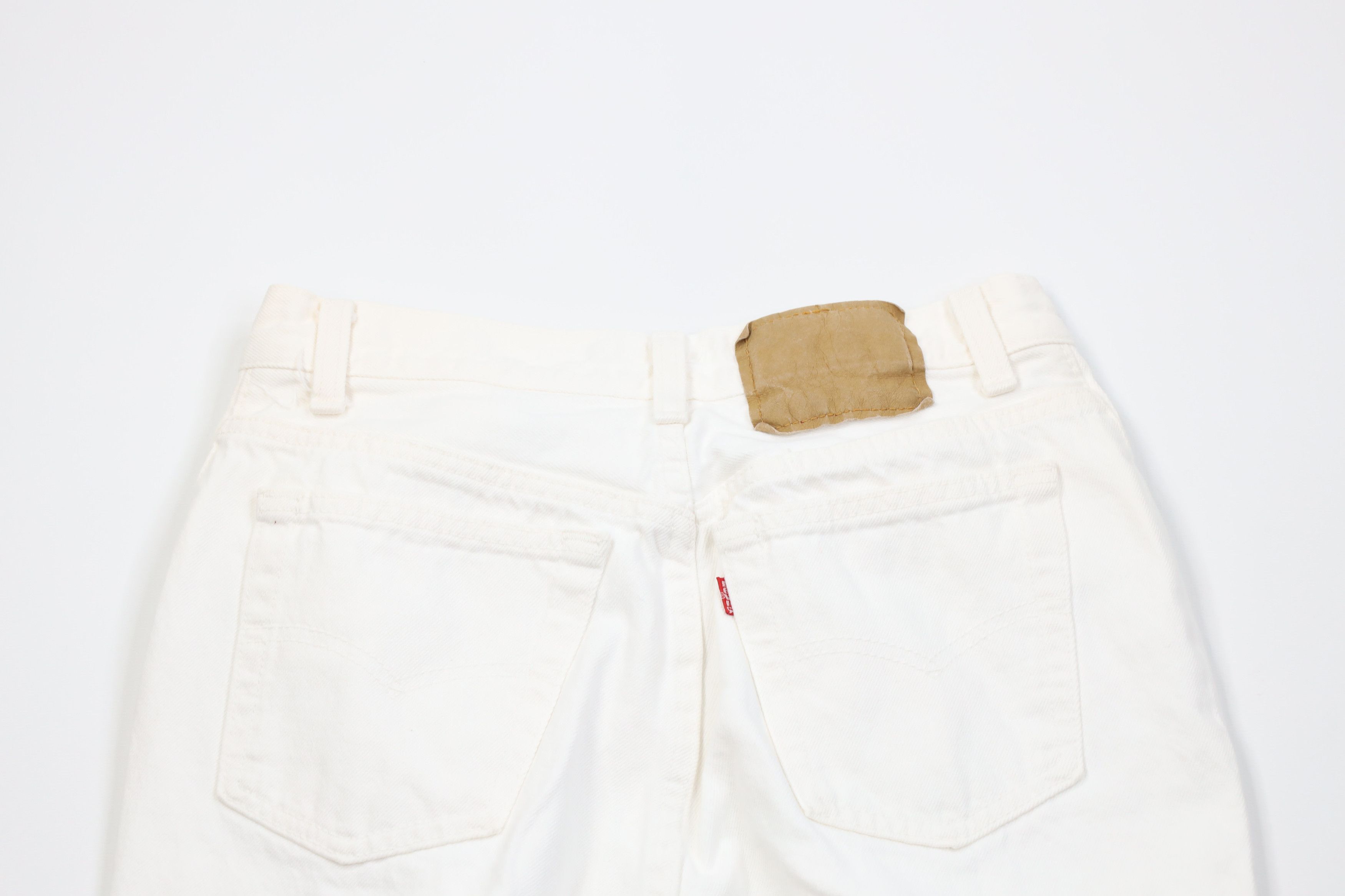 Levi's Vintage 90s Levis 544 Relaxed Tapered Leg Jeans White USA Size 32" / US 10 / IT 46 - 12 Thumbnail