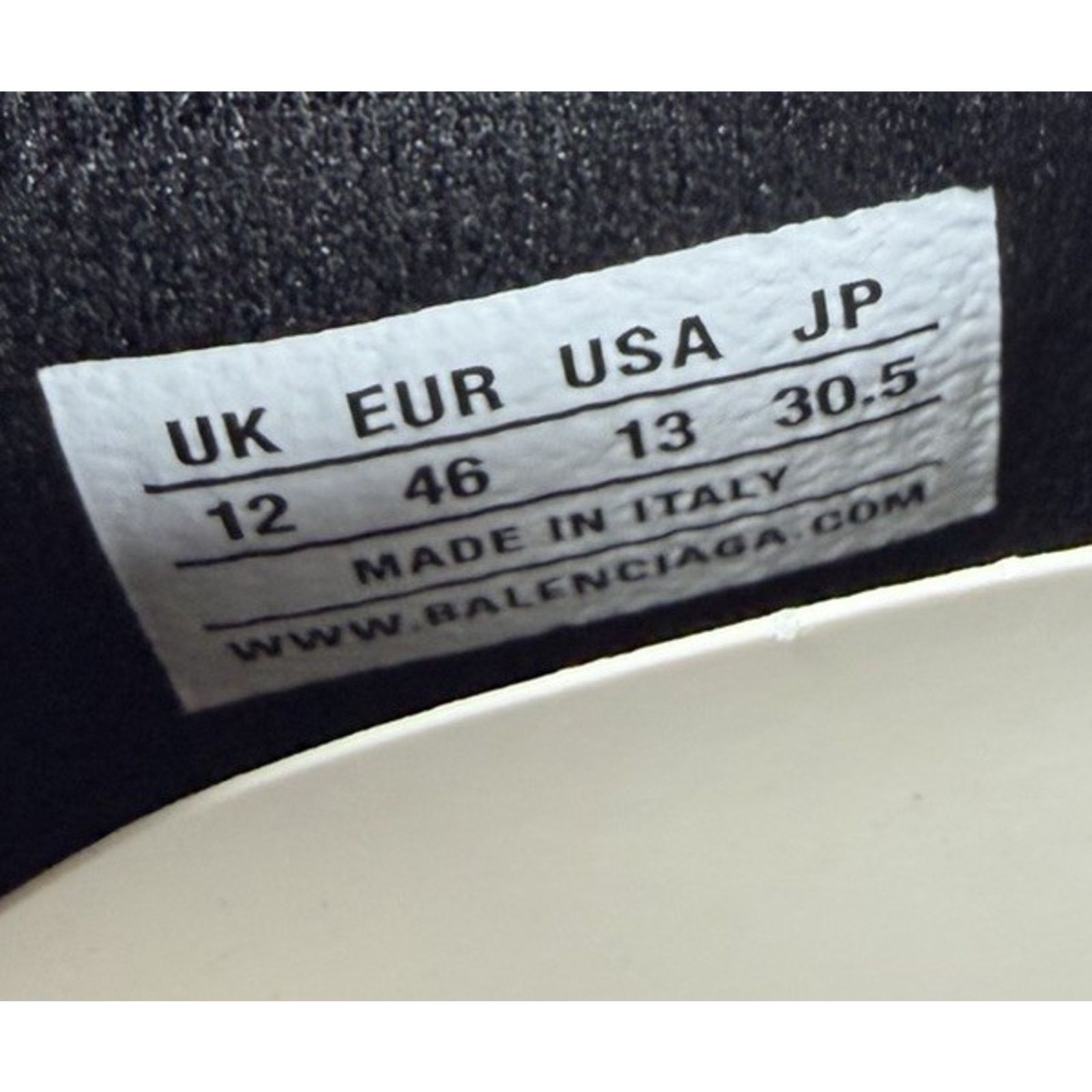 Balenciaga Size 46EU/13US - Balenciaga Speed Black White Graffiti NEW! Size US 13 / EU 46 - 10 Thumbnail