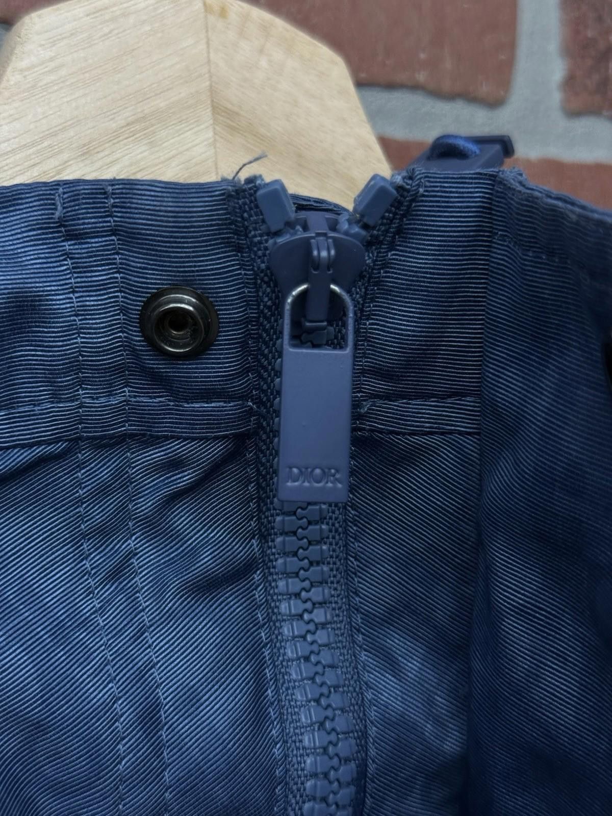Dior Dior Hooded Anorak Windbreaker Jacket Blue Black Size 3XL Size US XXL / EU 58 / 5 - 9 Thumbnail