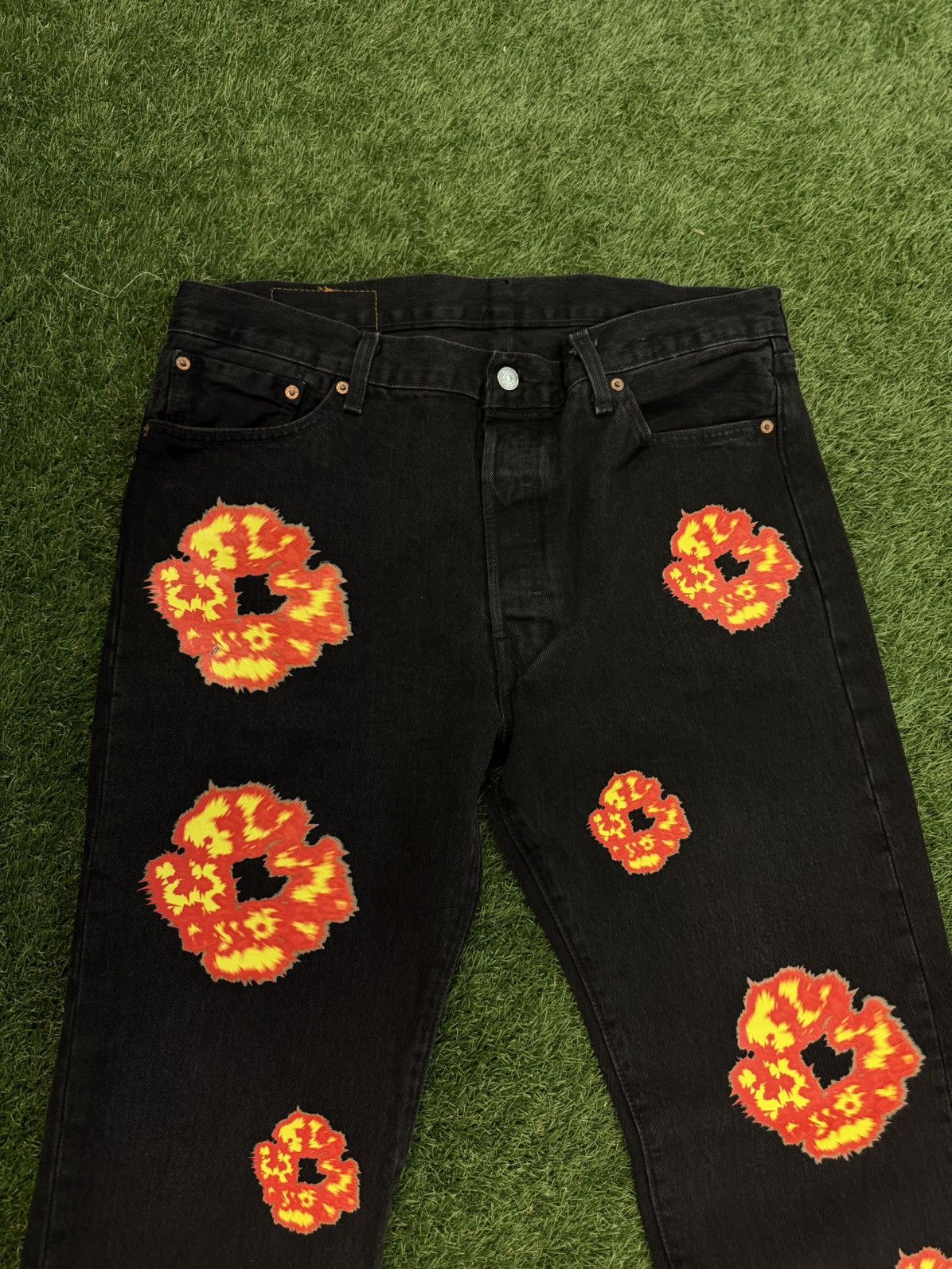 DENIM TEARS Denim Tears Off Set Denim Pants Size 36/34 Clean 🧼🔥 Size US 36 / EU 52 - 5 Thumbnail