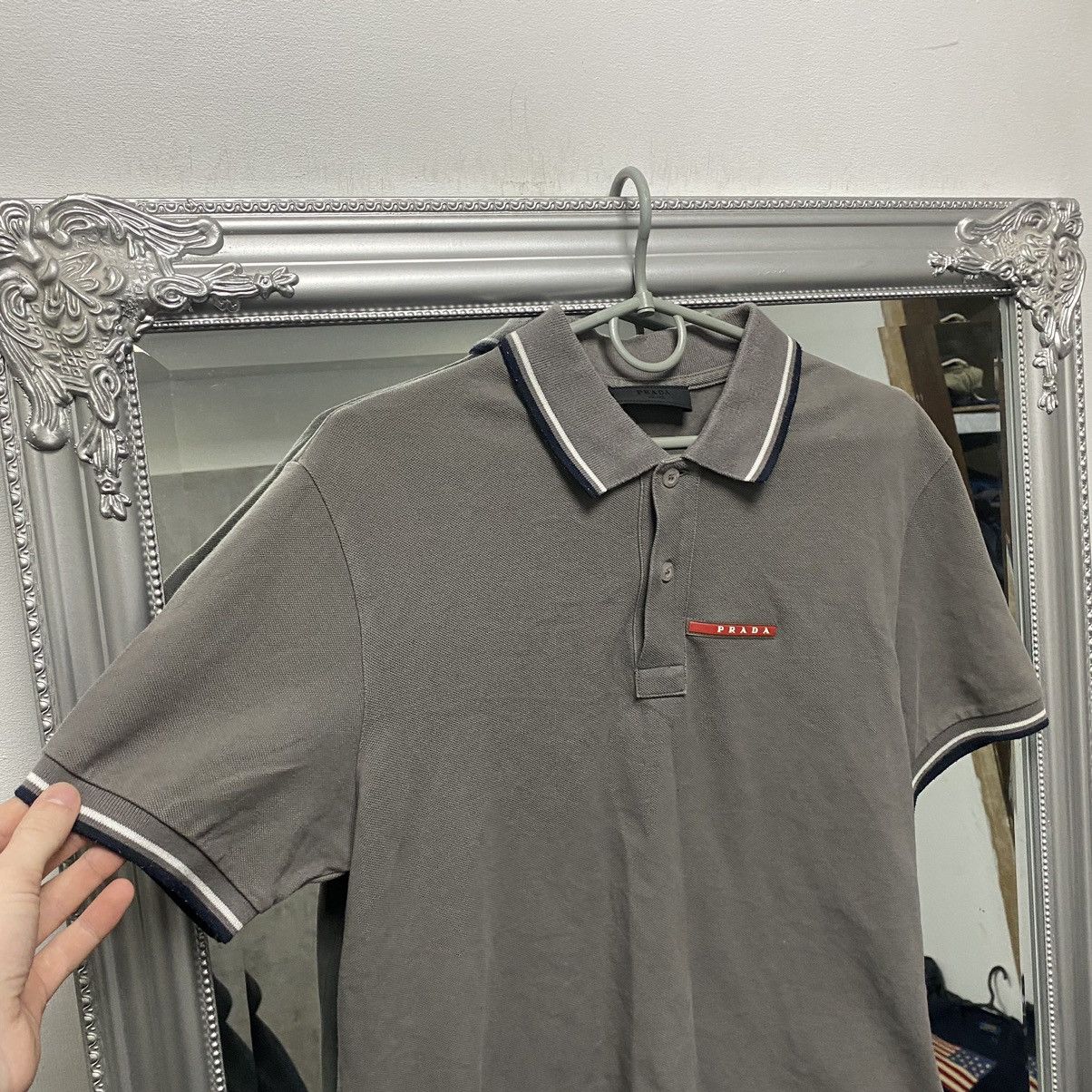 Prada Vintage Prada Polo T-Shirt Luxury Size US M / EU 48-50 / 2 - 4 Thumbnail